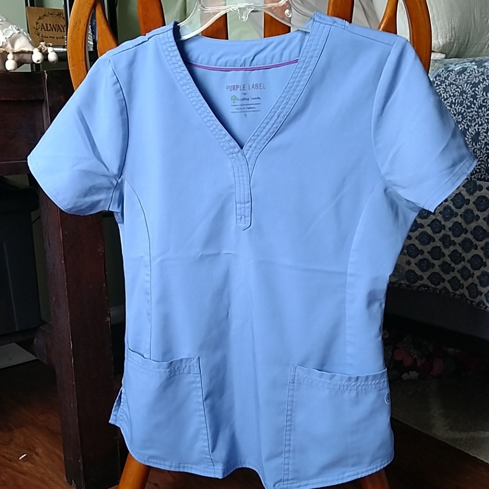 healing hands Purple Label Scrub Top